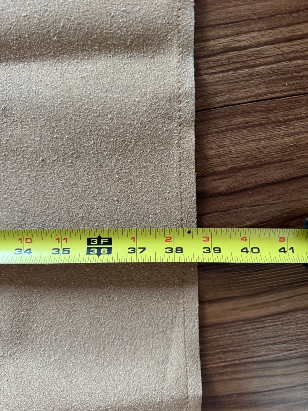 Gathre Leather Blend Mat Mini In Camel Dash 38x38 In 100% Perfect Condition! - Picture 4 of 9